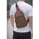 Vantoro Marrone Sling – Prémium olasz valódi bőr férfi crossbody táska
