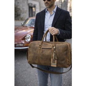   Vantoro Marrone Grande – Prémium olasz valódi bőr férfi táska