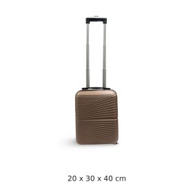   Nexaro rosegold bőrönd 20 x 30 x 40 cm Wizzair  keményfalú
