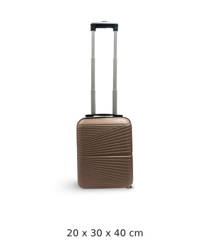 Nexaro rosegold bőrönd 20 x 30 x 40 cm Wizzair  keményfalú