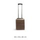 Nexaro rosegold bőrönd 20 x 30 x 40 cm Wizzair  keményfalú