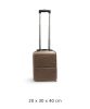 Nexaro rosegold bőrönd 20 x 30 x 40 cm Wizzair puhafedeles keményfalú