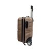 Nexaro rosegold bőrönd 20 x 30 x 40 cm Wizzair puhafedeles keményfalú