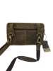 Olasz valódi bőr férfi crossbody táska állítható pánttal