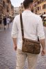 Vantoro Marrone Utility – Prémium olasz valódi bőr férfi övtáska / crossbody