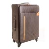 American barna bőrönd L-es méret 4 kerekű puhafedeles 76 cm