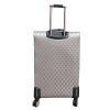 Aranyfa L-es bőrönd spinner puhafalú 78 cm bézs