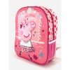 Bergendy Peppa Malac ovis hátizsák 3D rózsaszín gyerek táska