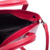 Torino piros valódi bőr női táska Olasz