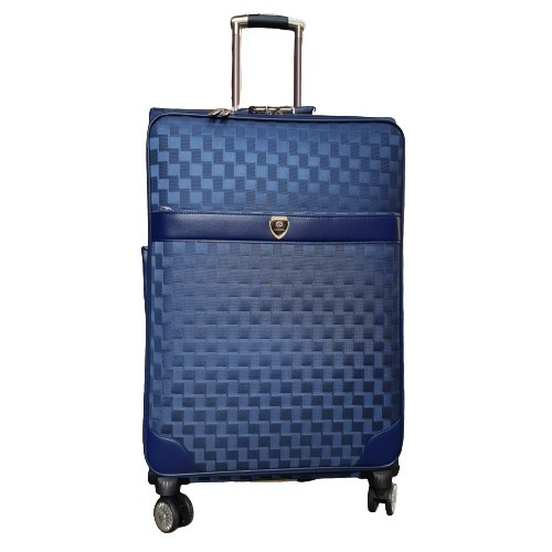 Captain kék bőrönd S-es kabin bőrönd 55 x 35 x 25 cm