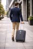 Class fekete bőrönd 20 x 30 x 40 cm Wizzair puhafedeles kézipoggyász