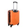 Clemont nagy bőrönd narancssárga L-es 72 cm ABS 4 kerekű