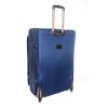 Control kék bőrönd S-es méret kabinbőrönd kézipoggyász 50 x 35 x 20 cm