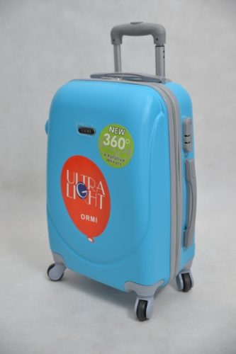 Crazy kék bőrönd nagyméretű 72 cm 4 kerekű keményfedeles