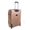 Dancing bézs bőrönd kabin méret 4 kerekű spinner puhafalú 50 x 35 x 20 cm