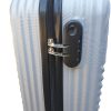 Farben ezüst xs bőrönd 20 x 30 x 40 cm Wizzair fedélzeti kézipoggyász