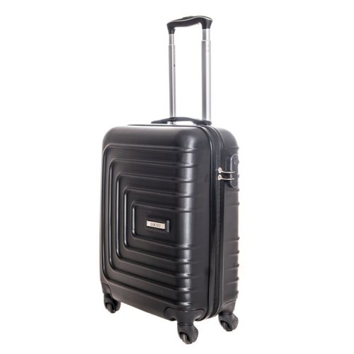Fecske Wizzair kabin bőrönd 55 x 40 x 20 cm fekete ABS kemény falú