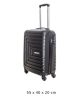 Fecske Wizzair kabin bőrönd 55 x 40 x 20 cm fekete ABS kemény falú