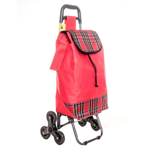 Furnessi gurulós bevásárló táska lépcsőjáró piros