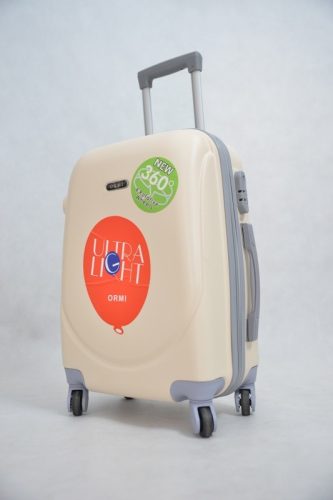 Gerle kabin bőrönd 50 x 40 x 20 cm bézs krém műanyag utazóbőrönd