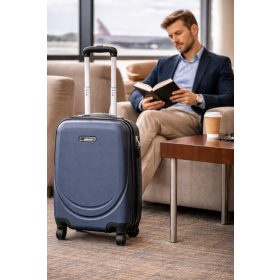   Gordisa xs bőrönd kék 20 x 30 x 40 cm wizzair ingyenes kézipoggyász kivehető kerekekkel