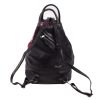 Cordoba bordó fekete női hátizsák táska