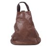 Vitoria sötét-barna női hátizsák táska kézitáska