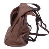 Vitoria sötét-barna női hátizsák táska kézitáska
