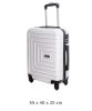 Hóbagoly fehér kabin bőrönd Wizzair 55 x 40 x 20 cm keményfalú