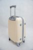 Lillie nagy bőrönd bézs színben 72 cm L-es utazóbőrönd