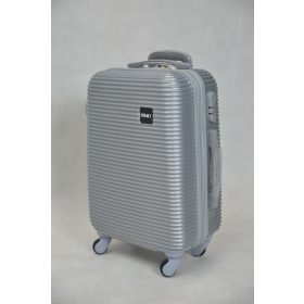   Lorenz közepes bőrönd kemény fedeles ezüst 62 x 40 x 24 cm