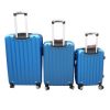 Marabu 3 db-os bőrönd szett ABS kék