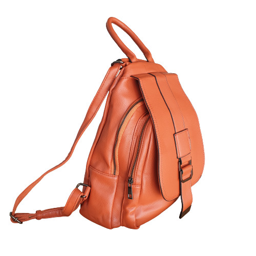 Marcella narancssárga női hátizsák többfunkciós