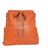 Miller narancssárga női hátizsák többfunkciós divattáska