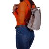 Marlow női hátizsák többfunkciós válltáska krém barna