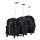 Oldamur gurulós hátizsák laptoptartós fekete 3 db-os szett