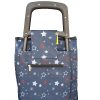 Personal gurulós bevásárló táska csillagos kék