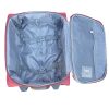President kék bőrönd 20 x 30 x 40 cm Wizzair puhafedeles kézipoggyász