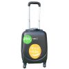 Special xs bőrönd 20 x 30 x 40 cm fekete wizzair ingyenes kézipoggyász kivehető kerekekkel