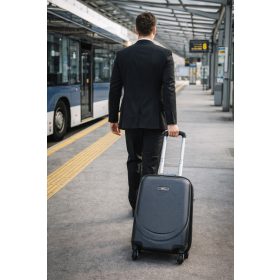  Special xs bőrönd 20 x 30 x 40 cm fekete wizzair ingyenes kézipoggyász kivehető kerekekkel