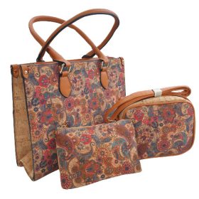    Target női kézitáska irattáska parafa 3 db-os táska szett bézs