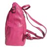 Trendy pink női hátizsák többfunkciós divattáska