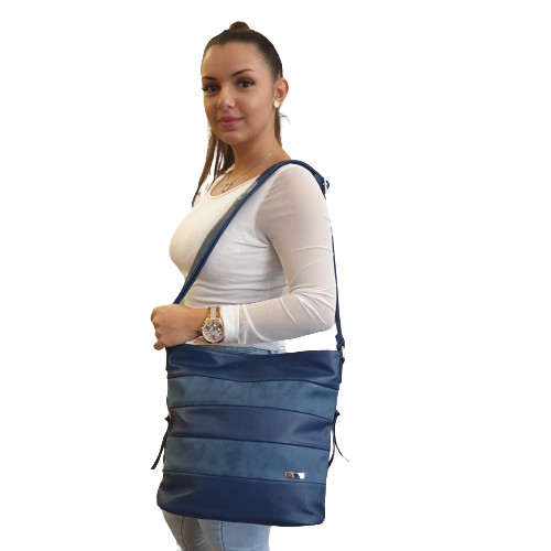 Winner kék női táska válltáska oldaltáska